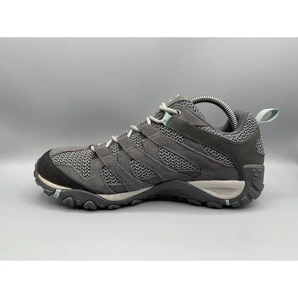 MERRELL ALVERSTONE Gray Outdoor Hiking Shoes J034612 Women's Size 9 M - Picture 3 of 11